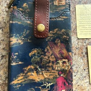 Patricia Nash Cream and Black Tags